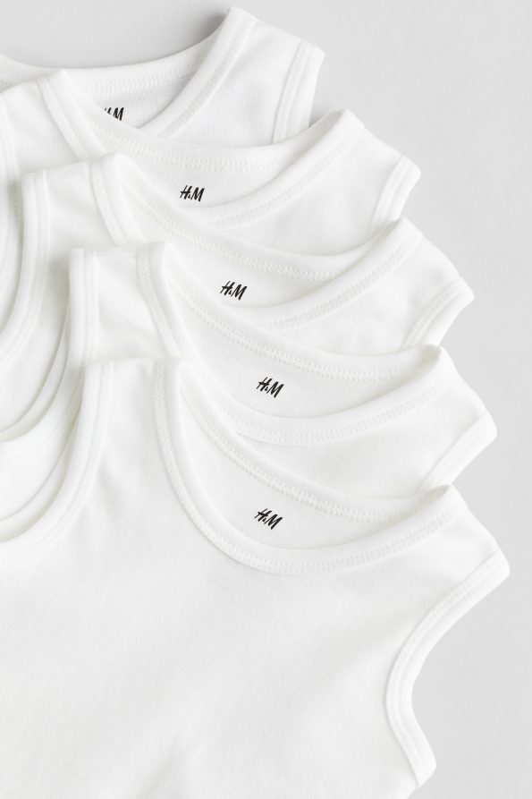 5-Pack Cotton Bodysuits
