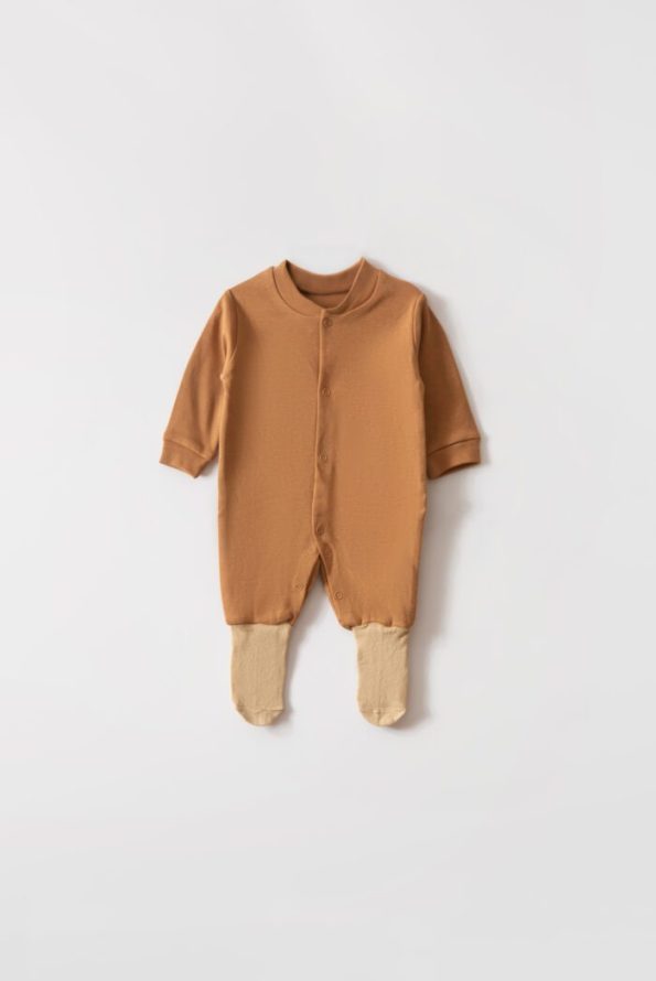 Basic Sock Baby Boy Pajama Jumpsuit