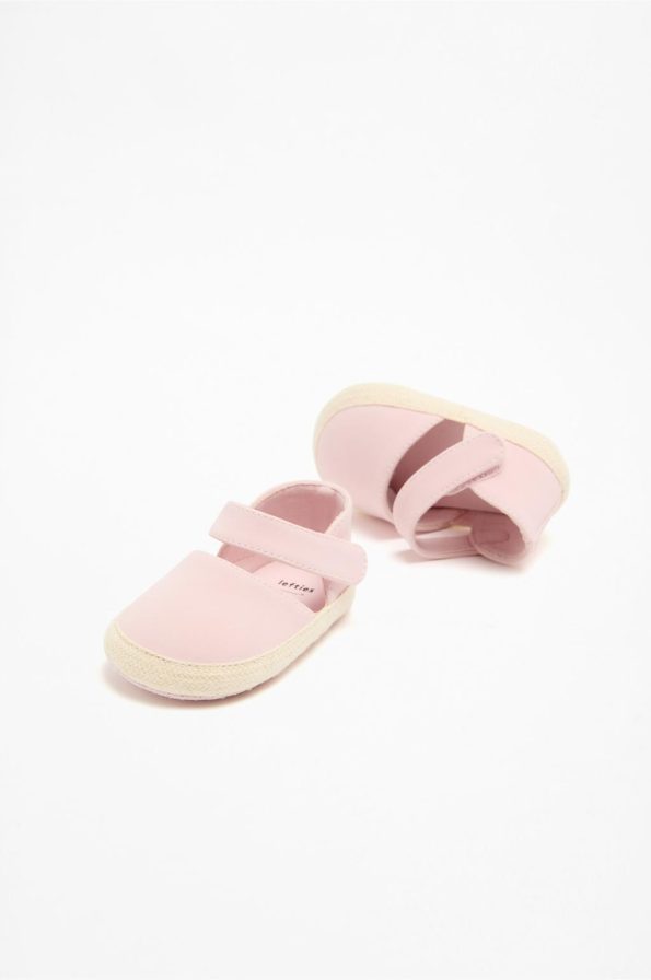 Jute Look Open Shoes