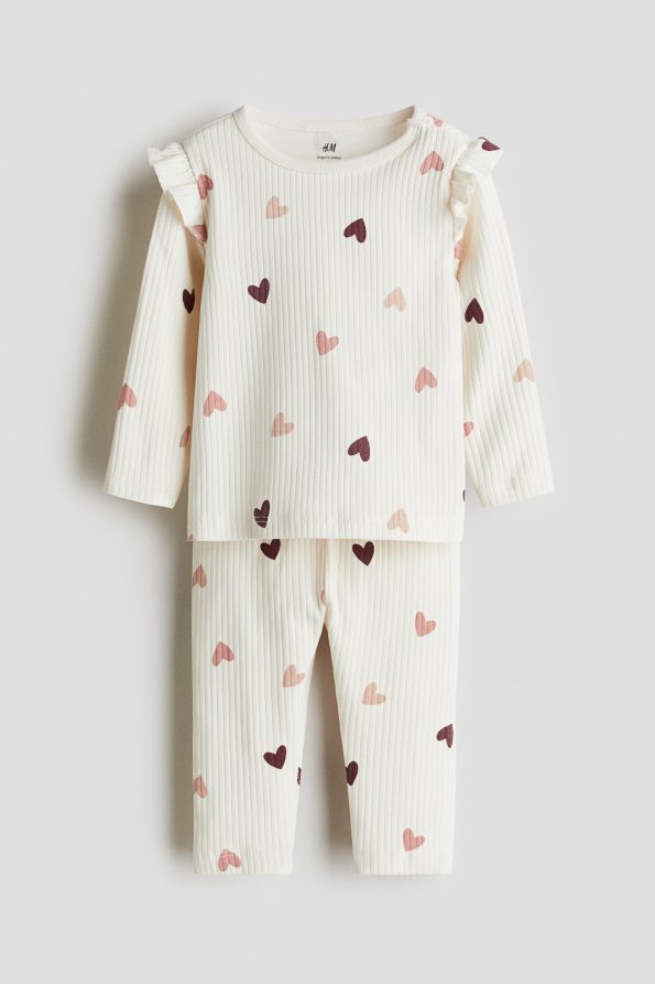Striped Cotton Set