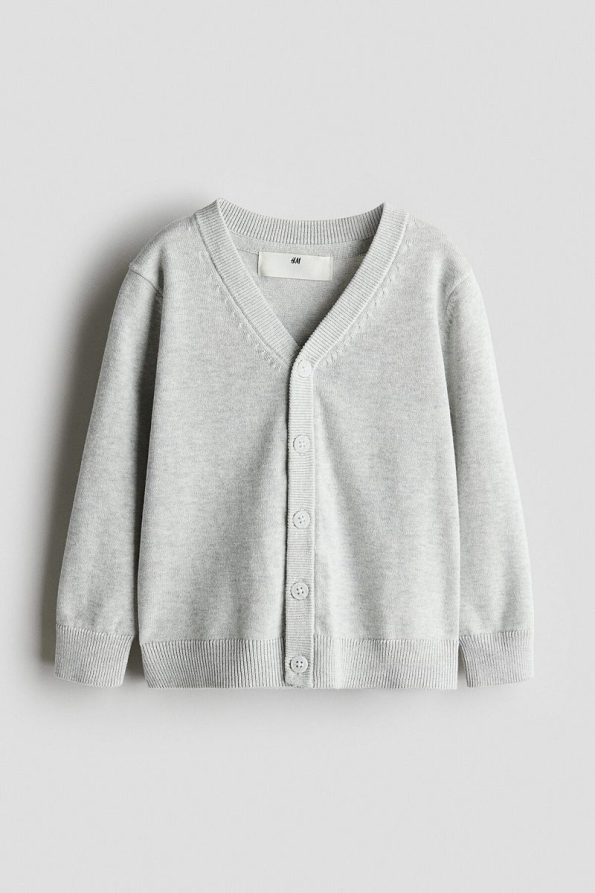 H&M Cotton Lightweight Knit Cardigan