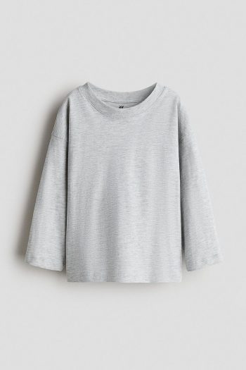 H&M Long Sleeve Cotton T-Shirt