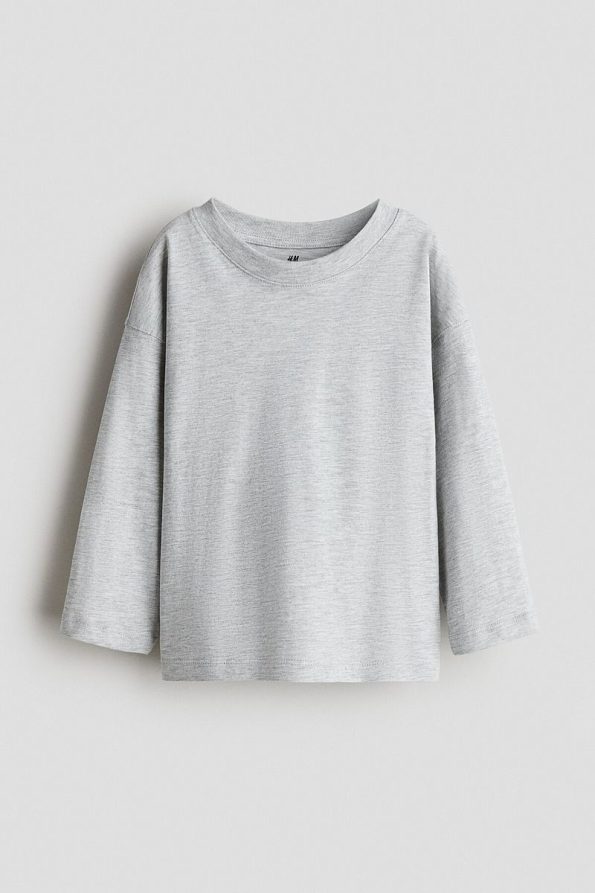 H&M Long Sleeve Cotton T-Shirt