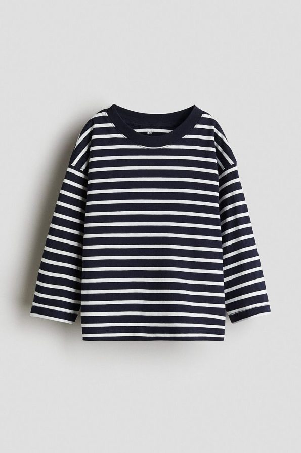 H&M Long Sleeve Cotton T-Shirt