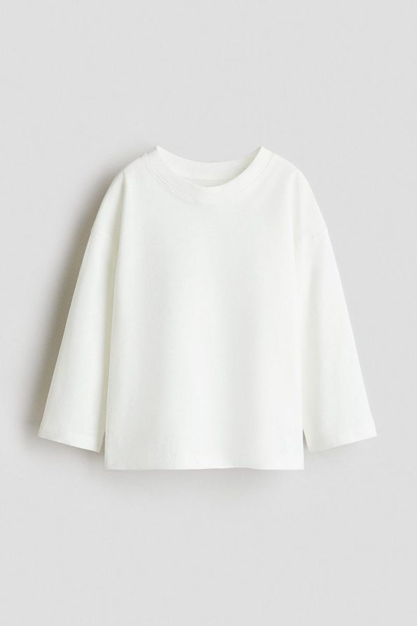 H&M Long Sleeve Cotton T-Shirt
