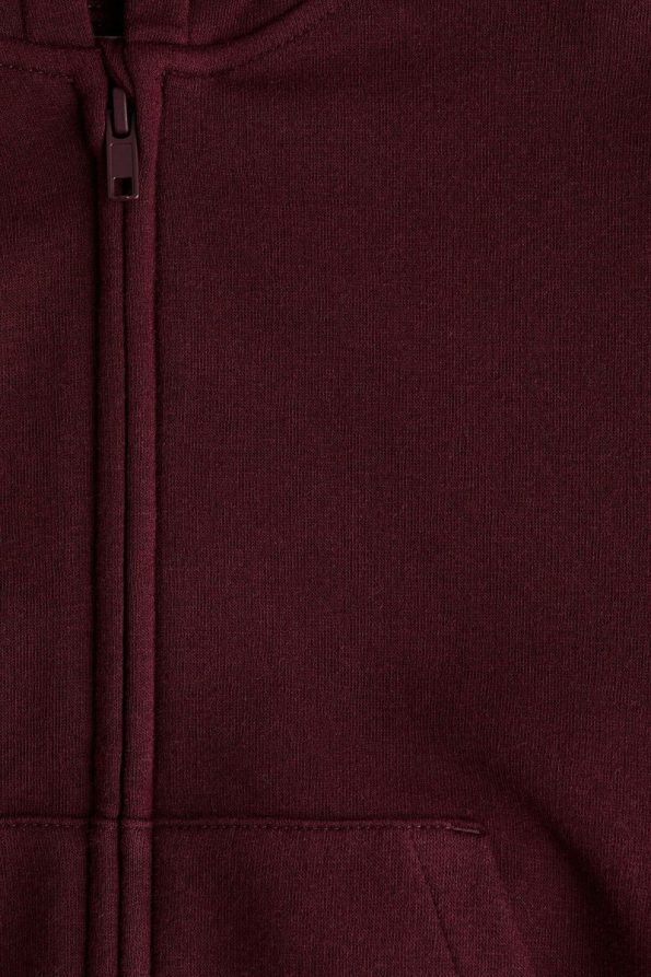 Hooded Zippered Oversized Top