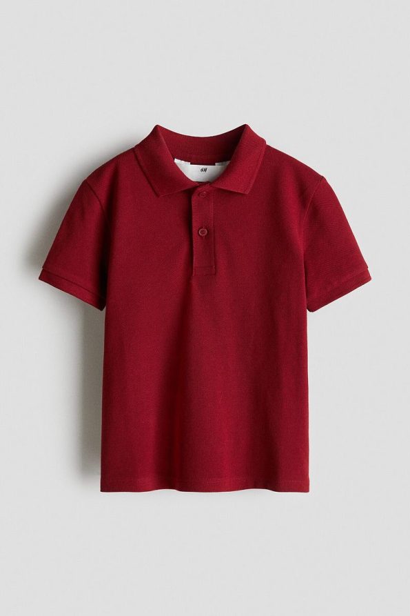 H&M Cotton Pique Polo Shirt