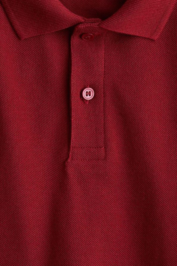 H&M Cotton Pique Polo Shirt