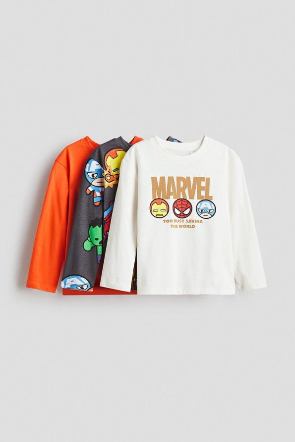 H&M Set of 3 Long Sleeve T-Shirts