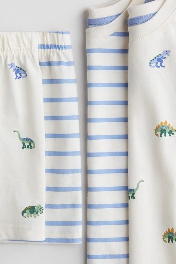 H&M 2-Piece Cotton Pajama Set