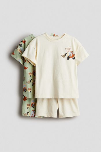 H&M 2-Piece Cotton Pajama Set