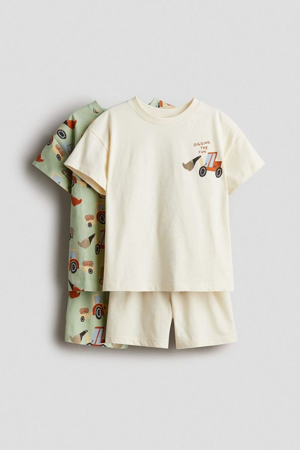 H&M 2-Piece Cotton Pajama Set