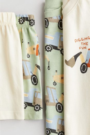 H&M 2-Piece Cotton Pajama Set