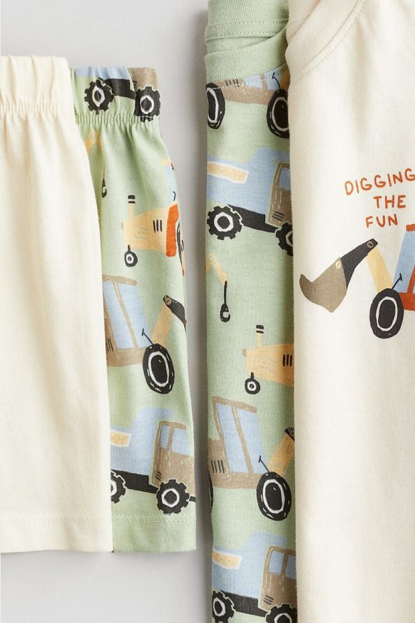 H&M 2-Piece Cotton Pajama Set