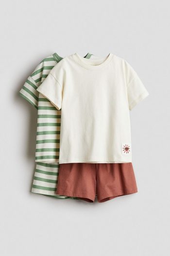 H&M 2-Piece Cotton Pajama Set