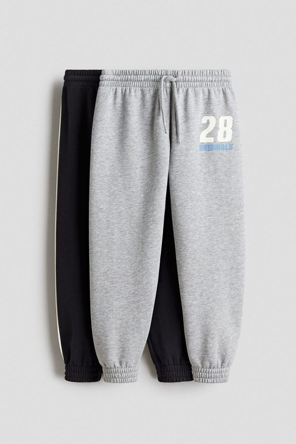 H&M Set of 2 Fleece-Lined Jogger Pants