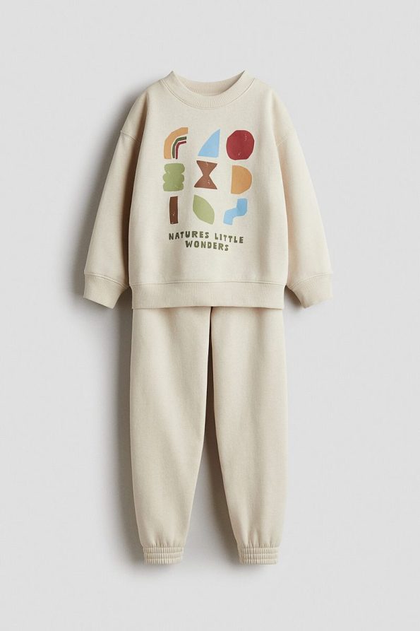 H&M 2-Piece Sweatshirt and Jogger Pants Set