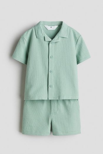 H&M 2-Piece Shirt and Shorts Set