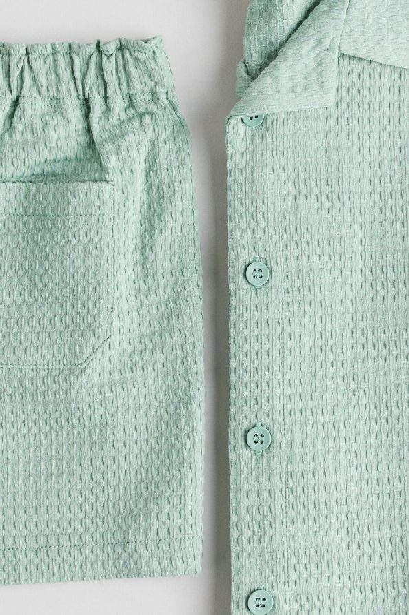 H&M 2-Piece Shirt and Shorts Set