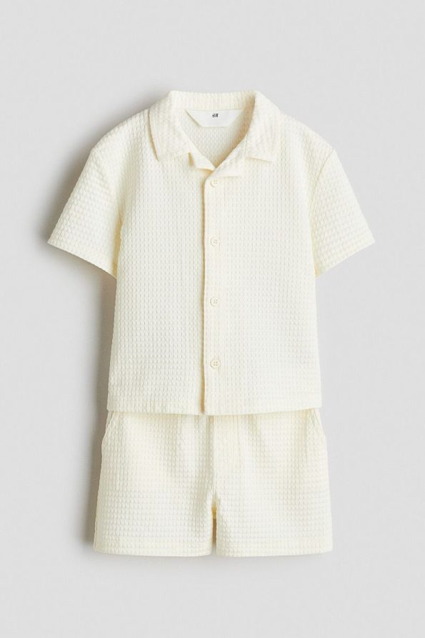 H&M 2-Piece Shirt and Short Set
