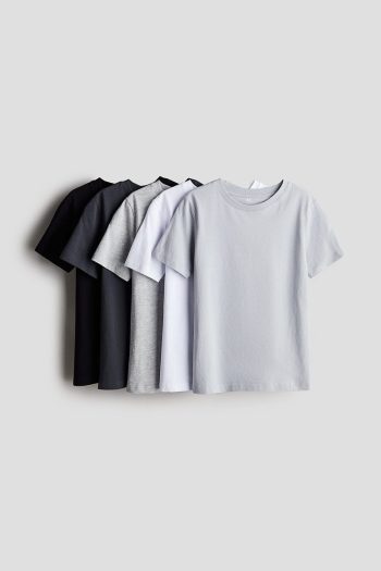 H&M Set of 5 T-Shirts