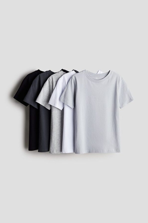 H&M Set of 5 T-Shirts