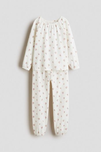 H&M Cotton Printed Pajama Set