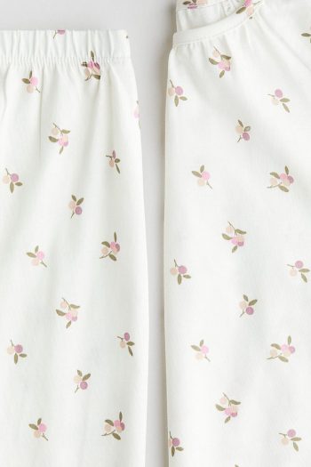 H&M Cotton Printed Pajama Set