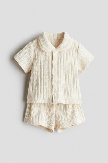 H&M 2-Piece Shirt and Shorts Set