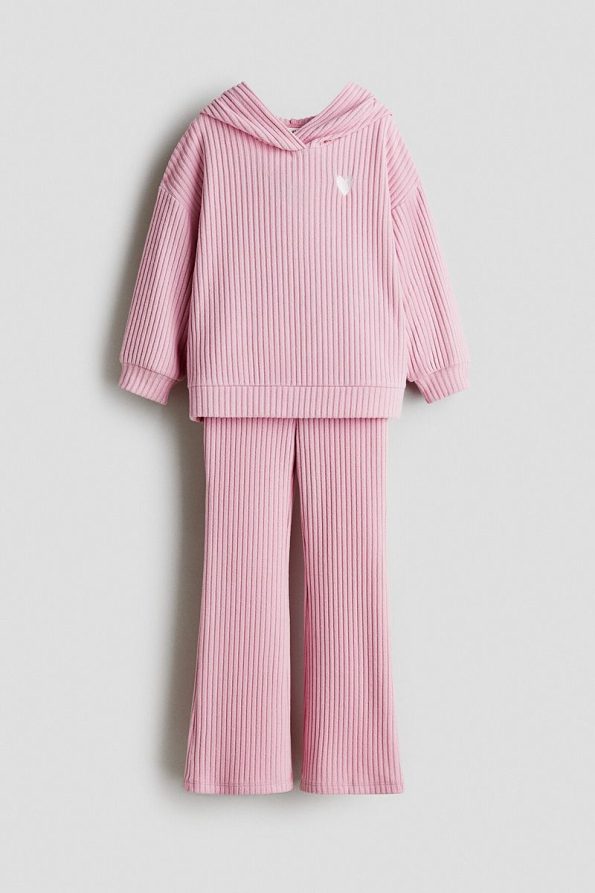 H&M 2-Piece Feather and Knit Set