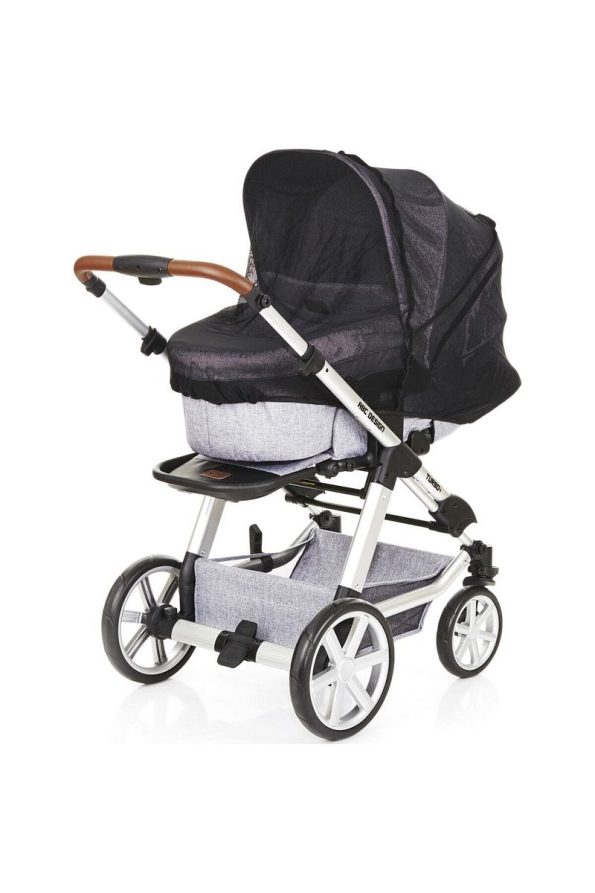 MorBebe Black Mosquito Net for Baby Strollers Compatible with All Models