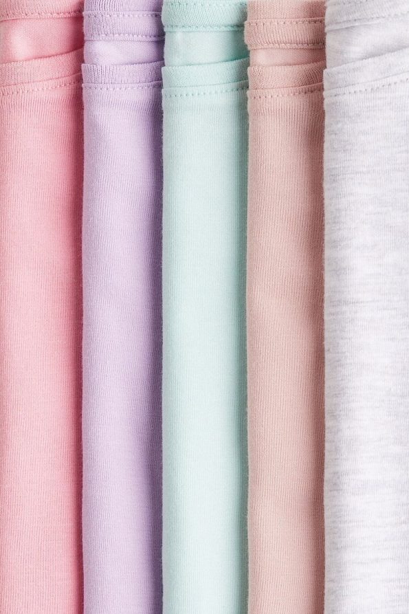 H&M 5-Pack Jersey Tops