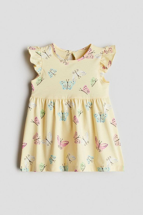 H&M Printed Cotton Dress