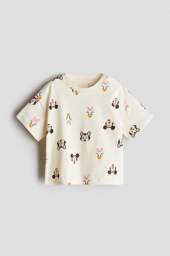 H&M Printed Pattern T-Shirt
