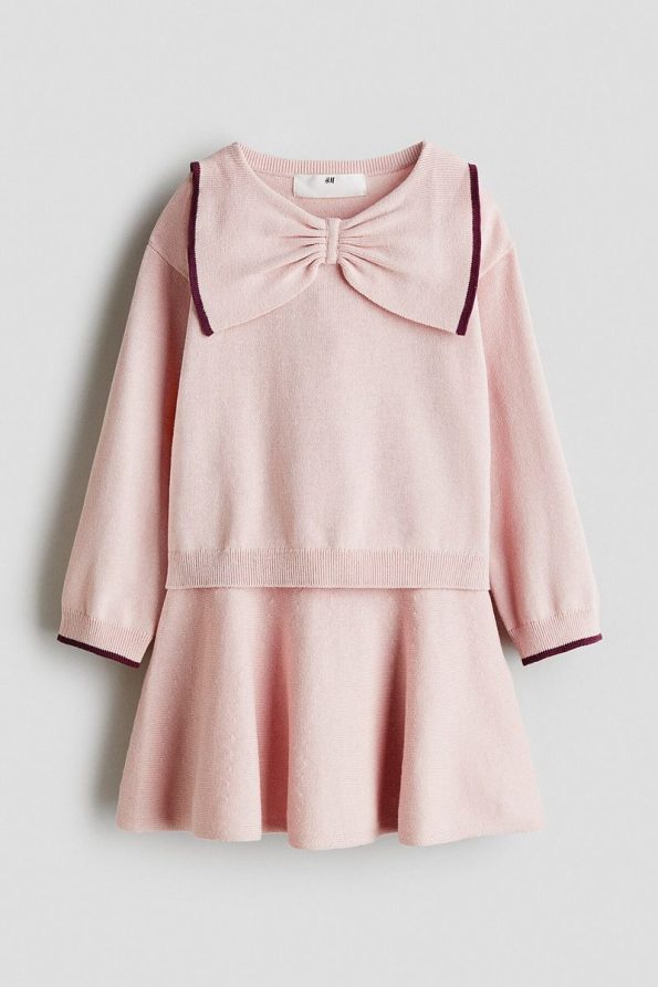 H&M 2-Piece Sweater and Skirt Set