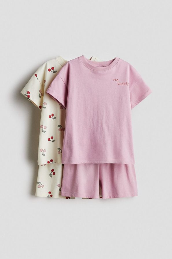 H&M 2-Piece Cotton Pajama Set