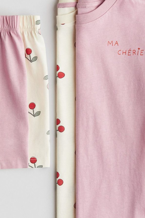 H&M 2-Piece Cotton Pajama Set