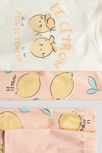 H&M 2-Piece Cotton Pajama Set