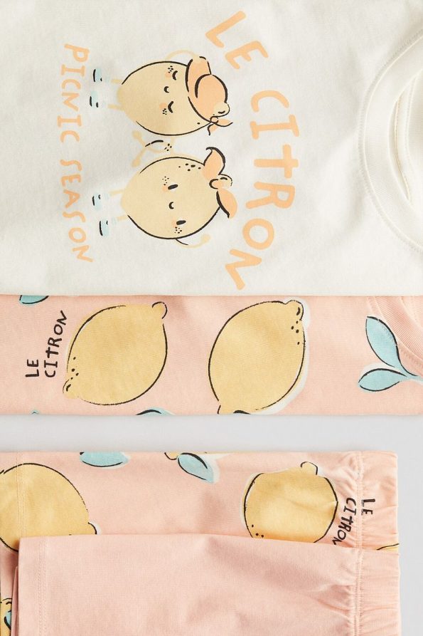 H&M 2-Piece Cotton Pajama Set