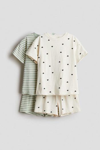 H&M 2-Piece Cotton Pajama Set