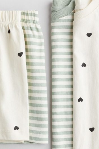 H&M 2-Piece Cotton Pajama Set