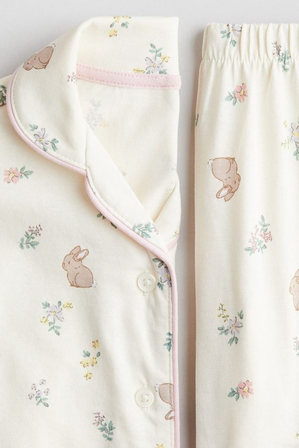 H&M Printed Jersey Pajama Set