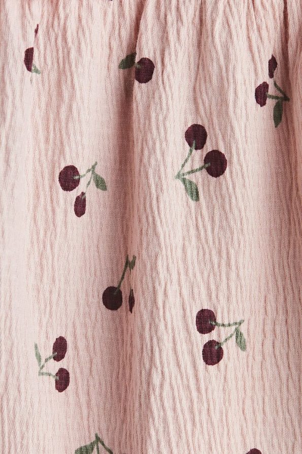 H&M Cotton Crinkle Dress