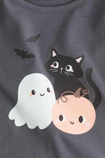 H&M Printed Jersey Top