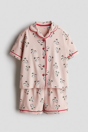 H&M Cotton Printed Pajama Set