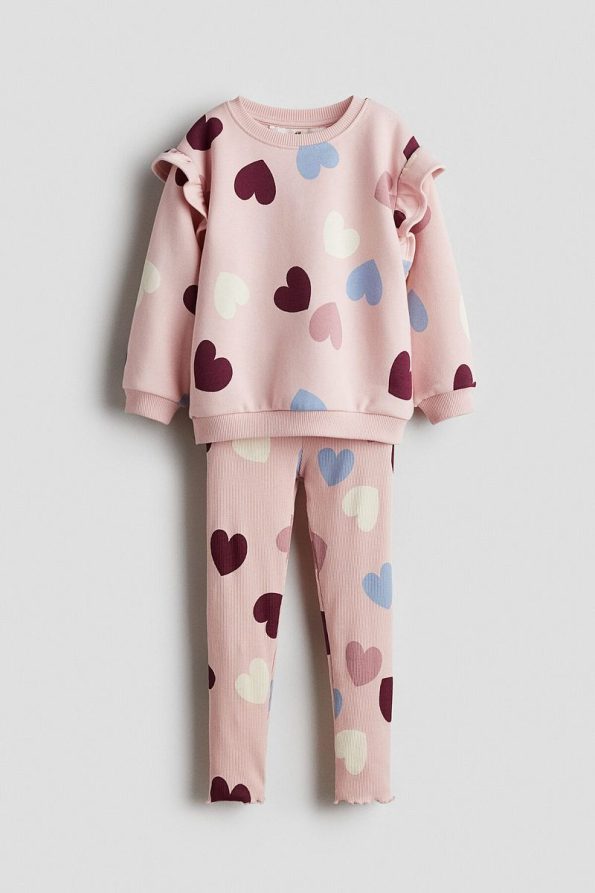 H&M 2-Piece Sweatshirt and Leggings Set
