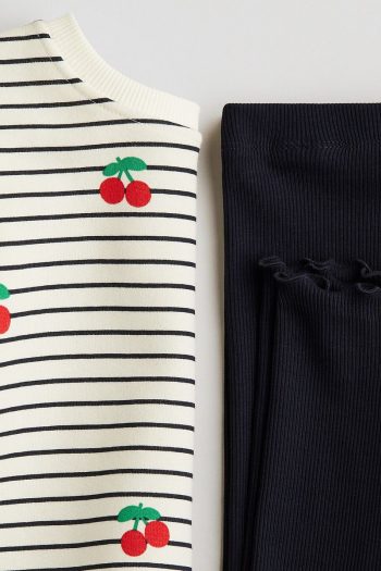 H&M 2-Piece Sweatshirt and Leggings Set