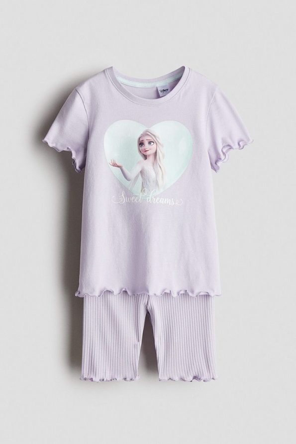H&M Printed Pajama Set