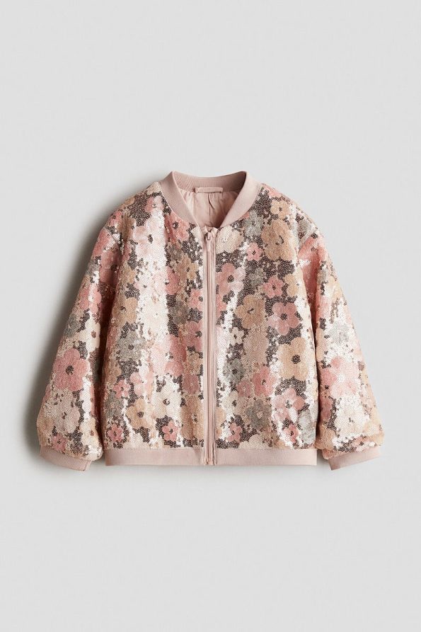 H&M Sparkly Pilot Jacket