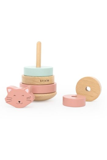 Trixie Wooden Block Toy Mrs. Cat